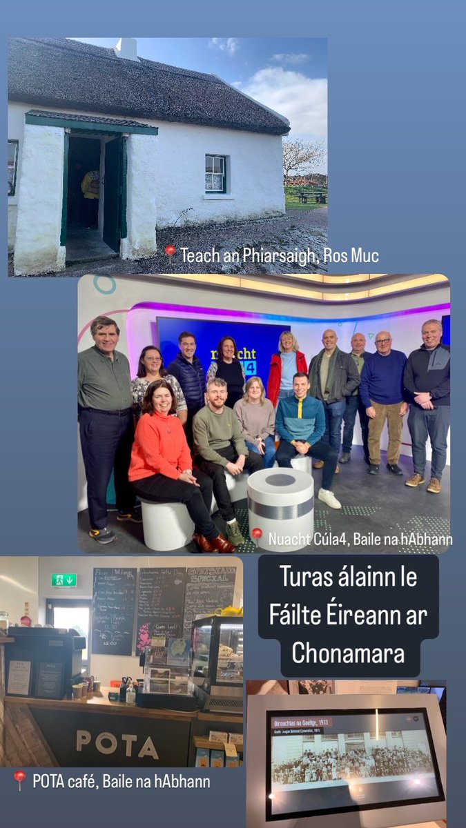 Tobar Dhuibhne (@tdhuibhne) on Twitter photo Lá deas inné le <a href="/Failte_Ireland/">Fáilte Ireland</a> i gConamara - turas ar áiteanna aoibhne ar nós <a href="/pota_cafe/">POTA Café</a>, <a href="/FibinTeo/">Fíbín</a>, <a href="/Cula4_TG4/">Cúla4 🌈✨</a>, <a href="/BallynahinchCas/">Ballynahinch Castle</a>, <a href="/ConnemaraSands/">Connemara Sands Beach Hotel & Spa</a> agus eile! Ag súil le lá#2 #SeoÍAnGhaeltacht Lá deas inné le <a href="/Failte_Ireland/">Fáilte Ireland</a> i gConamara - turas ar áiteanna aoibhne ar nós <a href="/pota_cafe/">POTA Café</a>, <a href="/FibinTeo/">Fíbín</a>, <a href="/Cula4_TG4/">Cúla4 🌈✨</a>, <a href="/BallynahinchCas/">Ballynahinch Castle</a>, <a href="/ConnemaraSands/">Connemara Sands Beach Hotel & Spa</a> agus eile! Ag súil le lá#2 #SeoÍAnGhaeltacht