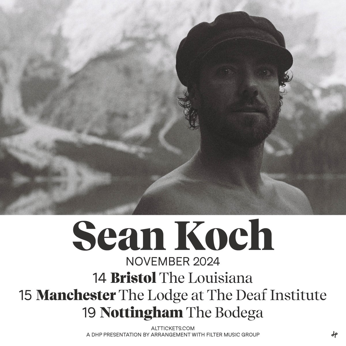 NEW/ Cape Town based indie-folk artist <a href="/SeanKoch_music/">Sean Koch</a> has announced he will be bringing his story telling feel-good music to Nottingham, Manchester and Bristol this November!

Tickets are on sale now: tinyurl.com/2rsxjhph