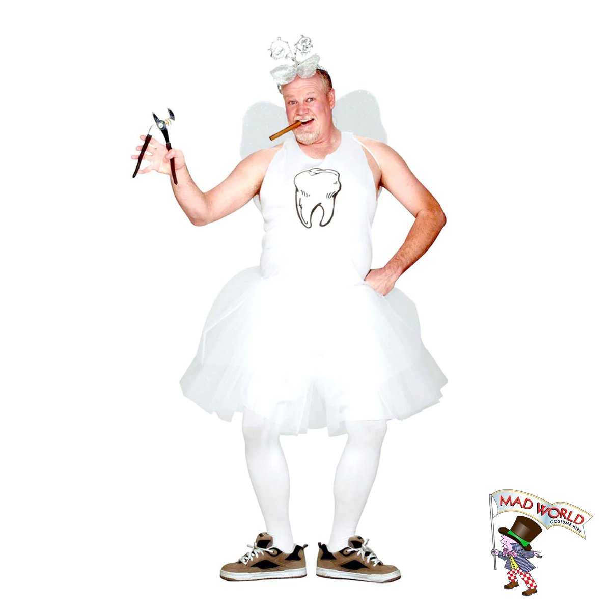 🧚‍♀️✨ Happy National Tooth Fairy Day! #NationalToothFairyDay

🎉 Celebrate in style with the Tooth Fairy Costume at Mad World Fancy Dress! Mad World Fancy Dress!

Stores:
📍 <a href="/CrawleyMadworld/">Mad World Fancy Dress | Crawley</a> 
📍 <a href="/madworldkentish/">Mad World Kentish Town</a> 

Link - shorturl.at/NRTZ8