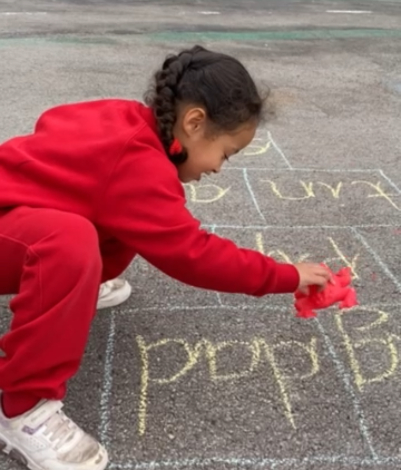 RougemontSchool's tweet image. Reception love taking their learning outdoors particularly for their phonics work. We’ve had so much fun with our activities by spraying out the fire, and using a hopscotch to consolidate our sounds and blending!
#RougemontReady
#ASchoolForLife