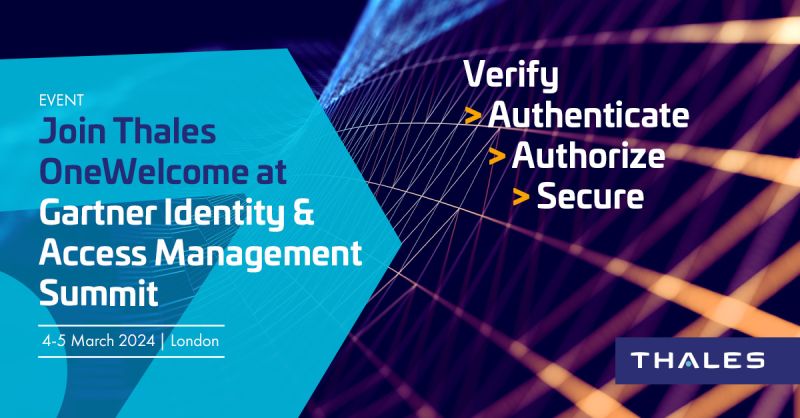 We're thrilled to be joining this years @Gartner Identity & Access Management Summit! ✨ Join us for an exploration of groundbreaking #tech that bridges the gap between digital and physical #identities. Find out more: www6.thalesgroup.com/iam/uk-gartner…