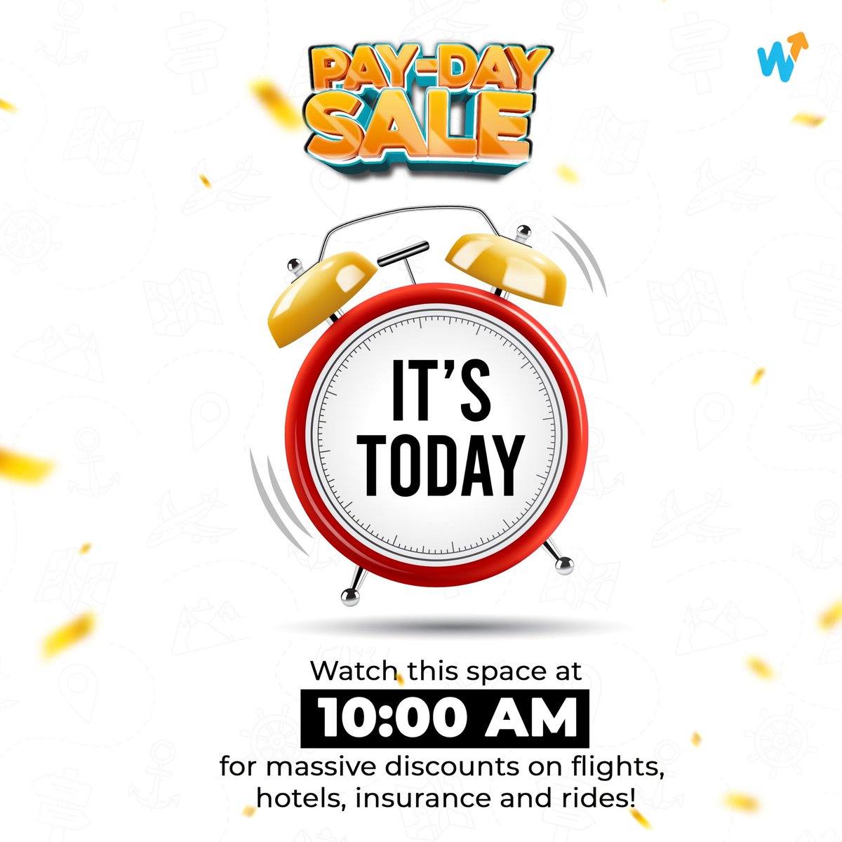 Are you ready???
Watch this space at 10 am

#WakanowGhana #LetsGo #MassiveDiscounts #Hotels #Rides #Insurance #Flights #PayDaySales