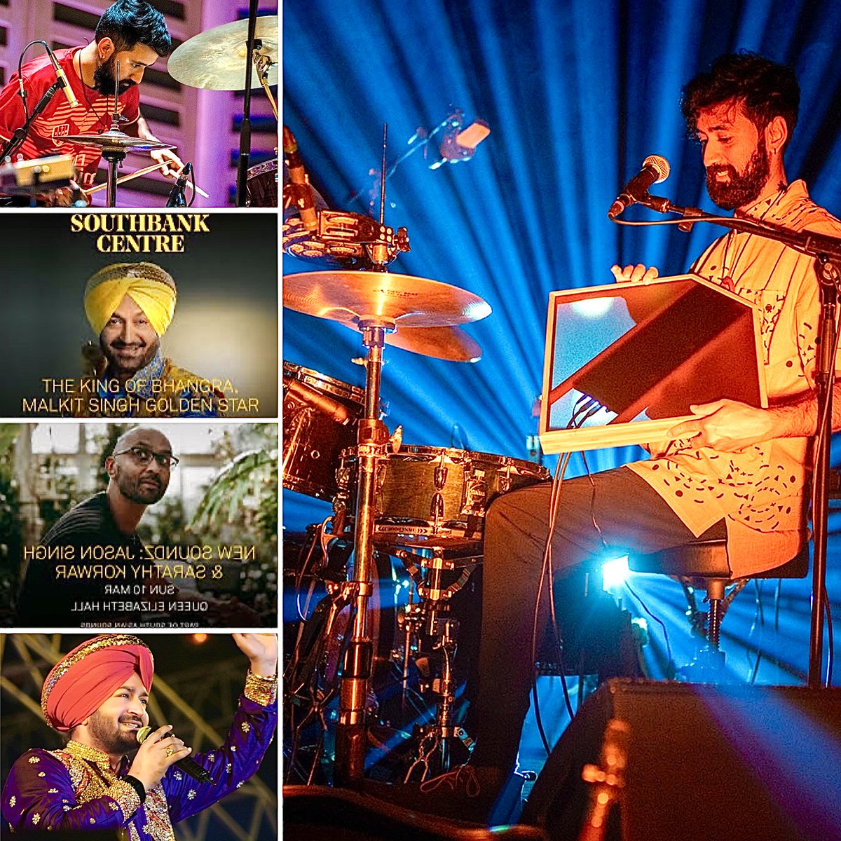 Genre-defying #music inspired by Geology, #Jazz & #JimiHendrix! Hear #composer #percussionist @SarathyKorwar with @djritu1 🎧Anytime @Mixcloud💃 bit.ly/AWILum146 📻Weds28Feb @ResonanceFM 6.30pm @southbankcentre #concert March 10 #music #drums #tabla #london #concert #gig