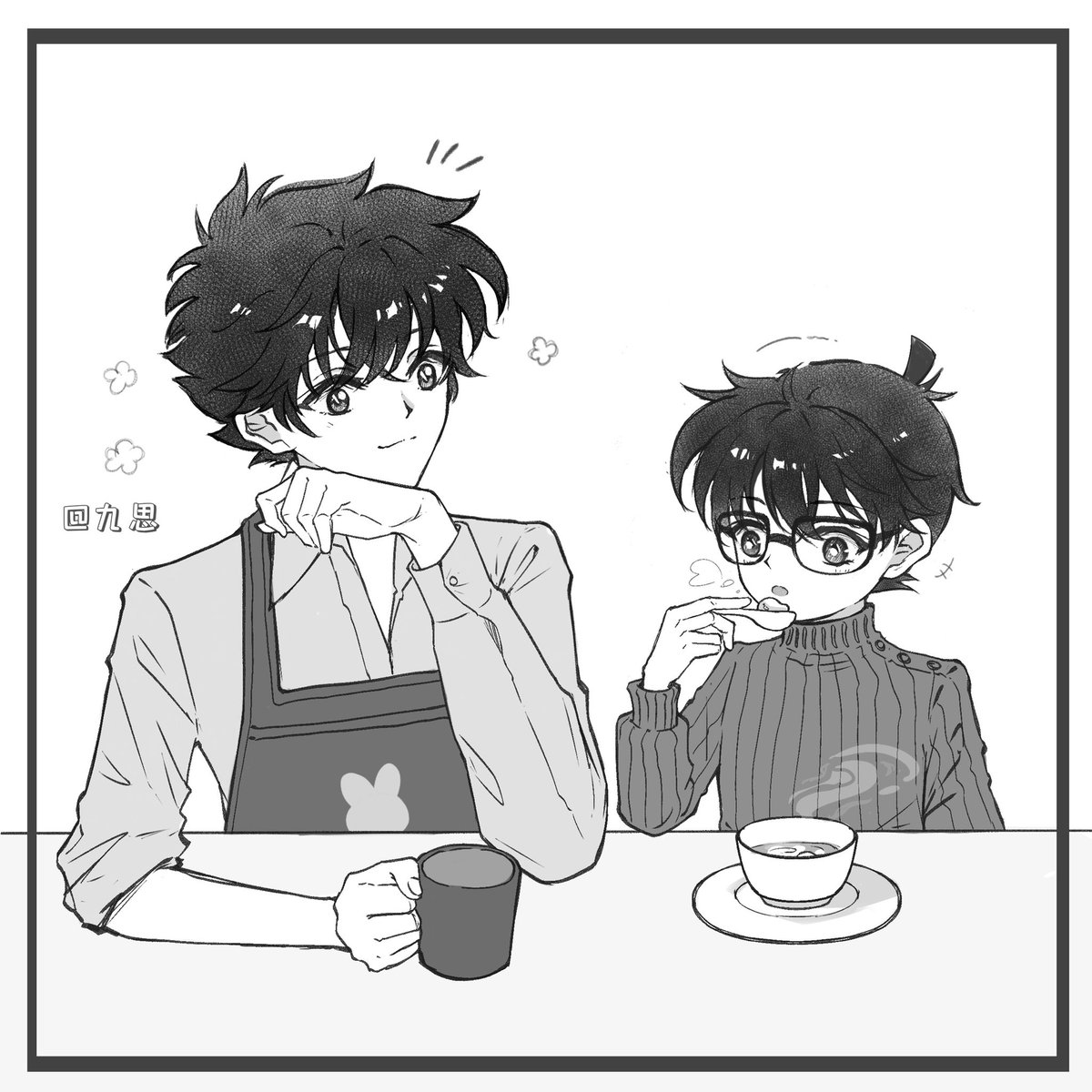 新快 #工藤新一 #黒羽快斗 #江戸川コナン #怪盗キッド #まじっく快斗