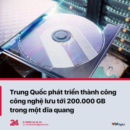 Các nhà khoa học Trung Quốc mới đây đã phát triển thành công một công nghệ mới, cho phép lưu trữ lượng dữ liệu lên tới 1,6 Petabit - tương đương 200 nghìn GB trên 1 đĩa quang. #TSLong
Để đạt được thành tựu này, nhóm nhà khoa học Trung Quốc đã phát triển một