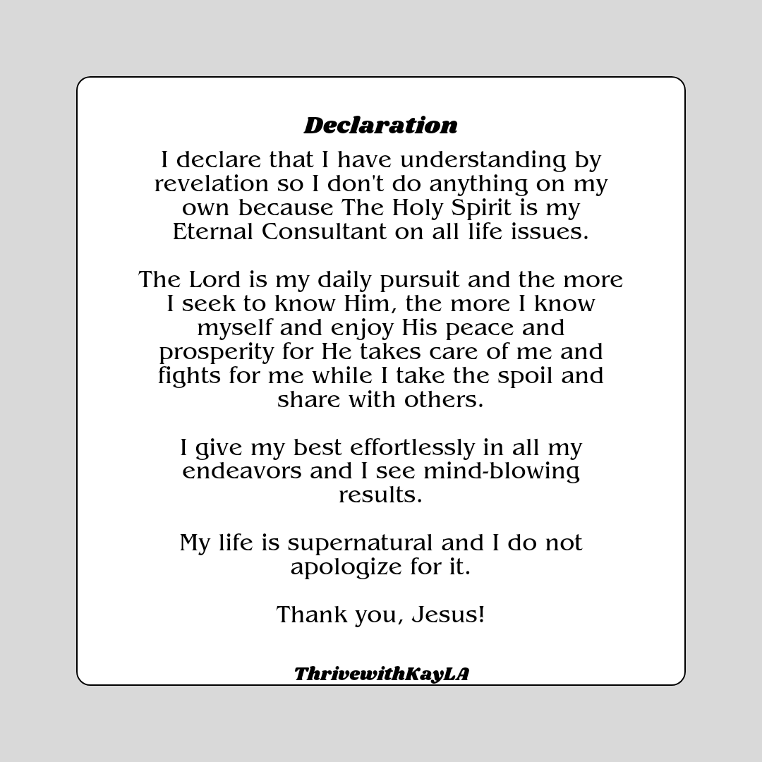 ThrivewithKayla's tweet photo. 2 Chronicles 26:5 KJV
And he sought God in the days of Zechariah, who had understanding in the visions of God: and as long as he sought the LORD, God made him to prosper.
#WednesdayDeclaration
#SeekingGod
#SupernaturalProsperity
#ThrivewithKayLA
#GlobalHrExploits https://t.co/VJnt2M8J6k