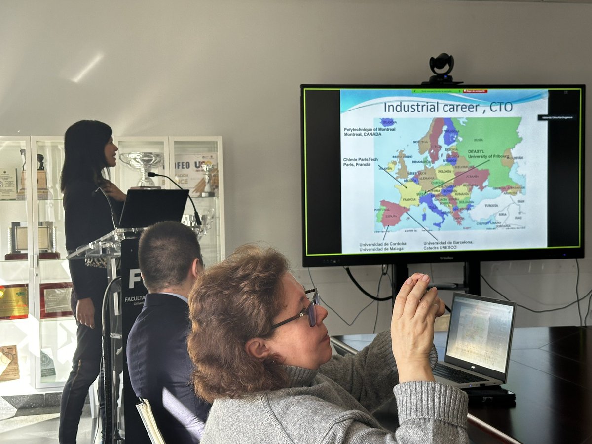 Alina M. Balu (@am_balu) on Twitter photo Many kudos to all participants <a href="/GreenDigiPharm2/">GreenDigiPharma</a> <a href="/SusPharma_eu/">SusPharma</a> <a href="/GreenX4Drug/">GreenX4Drug - H2020 MSCA RISE</a> for their enthusiasm in joining us celebrating #GWB2024!
Grateful for support <a href="/Fac_CienciasUCO/">Facultad de Ciencias - UCO</a> <a href="/383Fqm/">NANOVAL Research Group</a> and our industry colleagues for supporting not only research but also fun🤩 <a href="/CordobaCiencia/">UCCi Córdoba</a> Many kudos to all participants <a href="/GreenDigiPharm2/">GreenDigiPharma</a> <a href="/SusPharma_eu/">SusPharma</a> <a href="/GreenX4Drug/">GreenX4Drug - H2020 MSCA RISE</a> for their enthusiasm in joining us celebrating #GWB2024!
Grateful for support <a href="/Fac_CienciasUCO/">Facultad de Ciencias - UCO</a> <a href="/383Fqm/">NANOVAL Research Group</a> and our industry colleagues for supporting not only research but also fun🤩 <a href="/CordobaCiencia/">UCCi Córdoba</a>