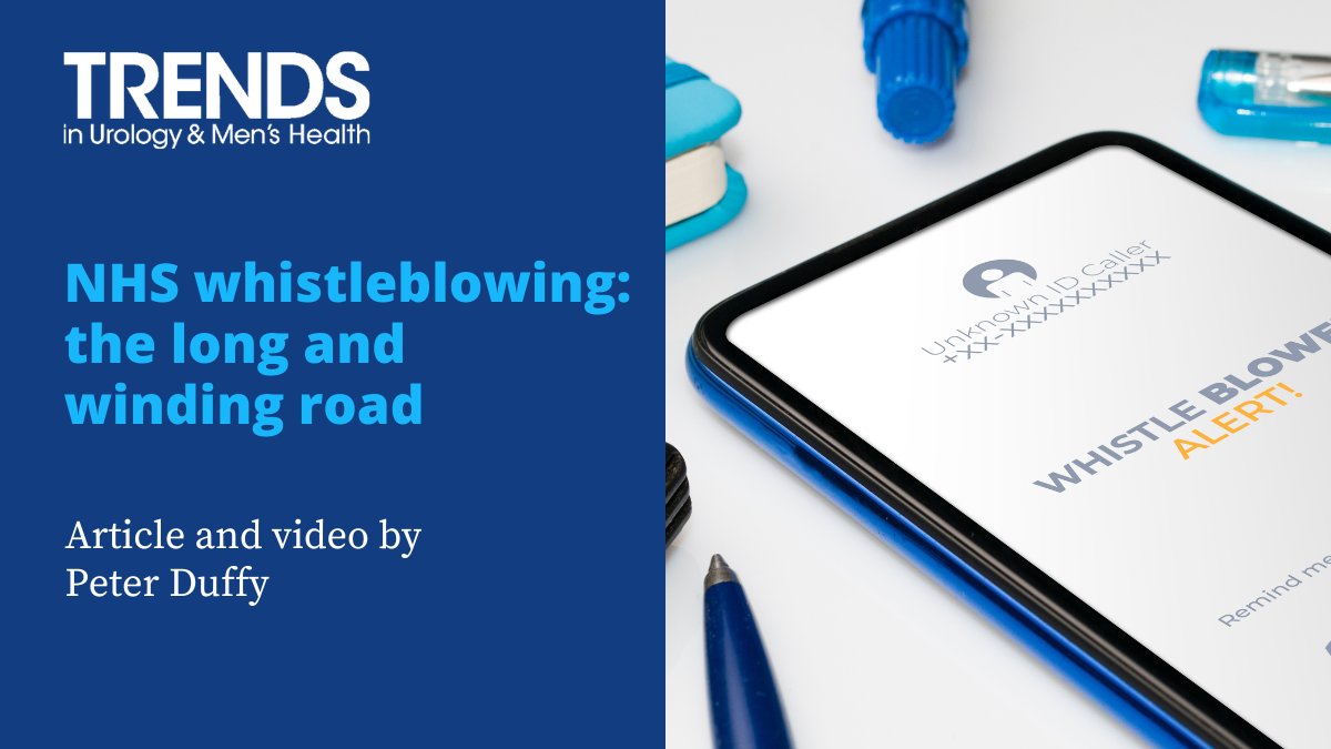 Did you see this one? Fascinating personal experience of #whistleblowing in the NHS by Peter Duffy <a href="/peter__duffy/">Peter Duffy</a>.  

Trends article and video: wchh.onlinelibrary.wiley.com/doi/10.1002/tr…
