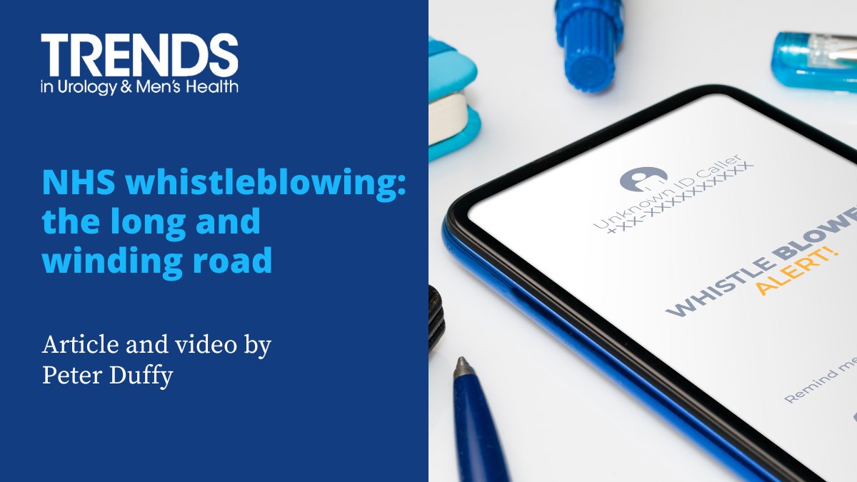 Did you see this one? Fascinating personal experience of #whistleblowing in the NHS by Peter Duffy @peter__duffy. Trends article and video: wchh.onlinelibrary.wiley.com/doi/10.1002/tr…