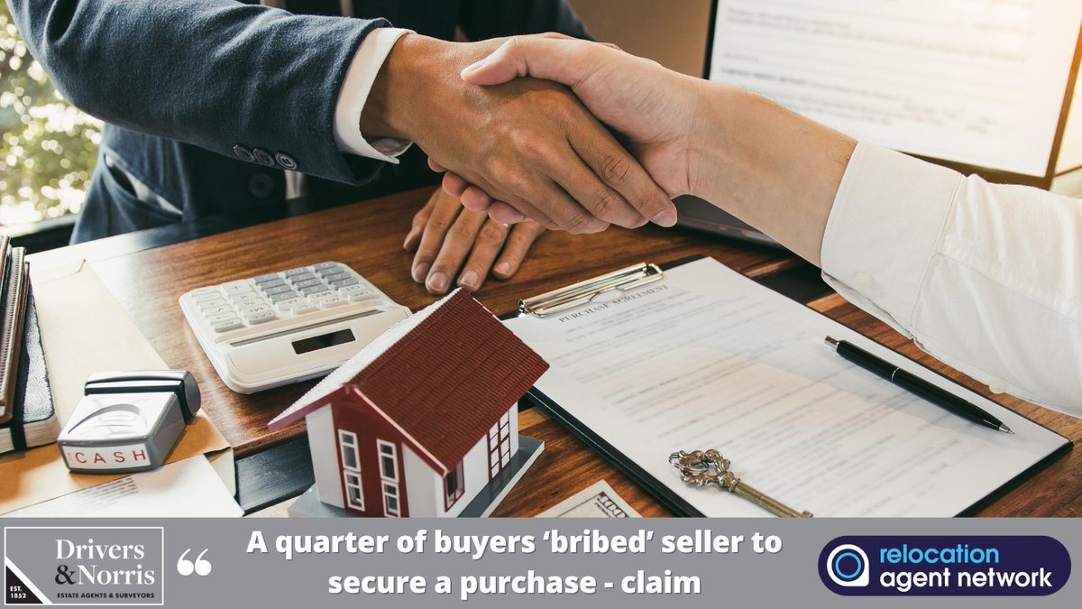 drivers_norris's tweet photo. 🏡 Did you know that @RelocationAgent colleagues? A quarter of homebuyers have tried sweetening the deal with sellers through various means, according to @EAToday! More details here 👉https://t.co/iEnzJQX5Hw

🤔What's the most unconventional tactic you've heard of? https://t.co/TABygR283D