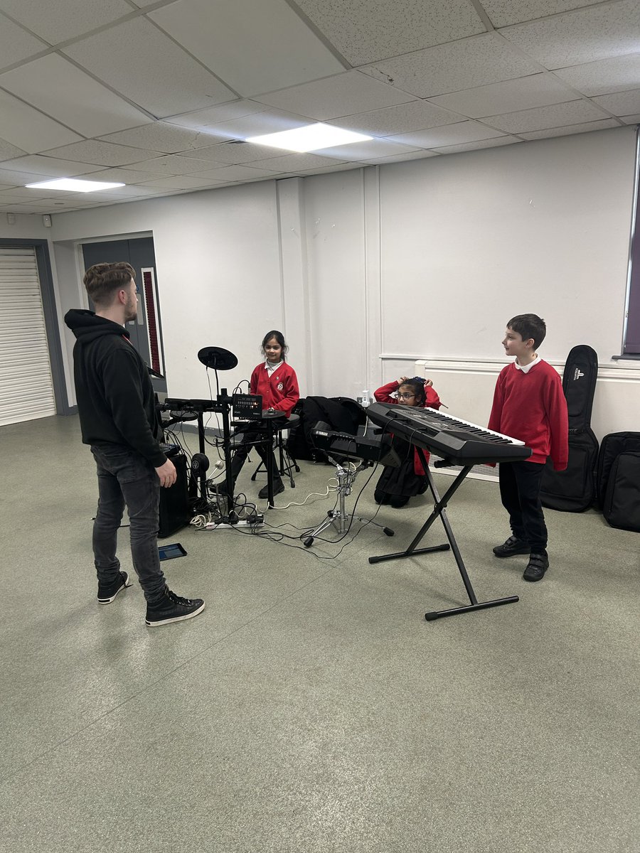 LapagePrimary's tweet photo. Some children at Lapage had their first session with the Rocksteady band last week and it was great! https://t.co/LCmpAbZ6y4