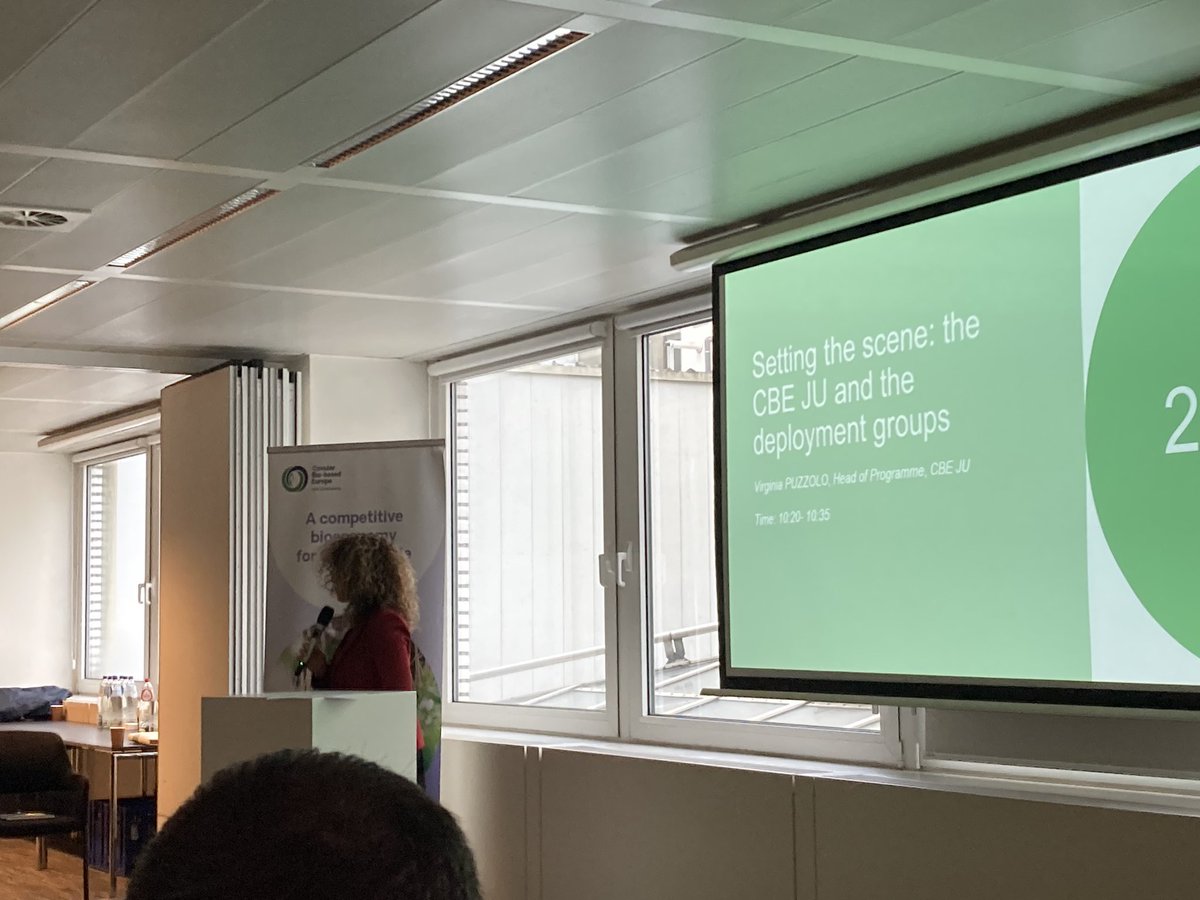 Happy to represent @MTU_ie in today’s @CBE_JU workshop in Brussels today on developing a primary producer deployment group for primary producers in the #biobased economy. #diversification #circularagriculture 🧑‍🌾🌾♻️🇪🇺