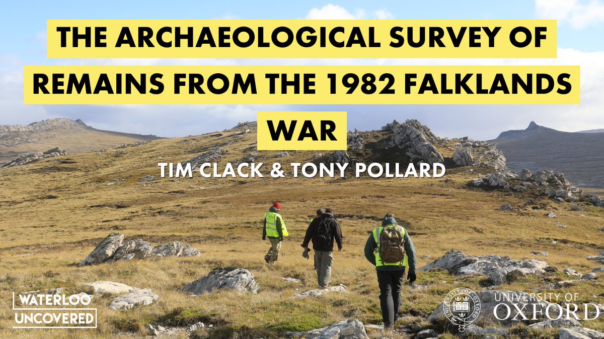 Want to learn more about our @Mapping1982 Project, which took two Falklands veterans back to the islands to survey the archaeology of the battlefield? A brand new article from @ProfTonyPollard and @AnthroClack explores the project's findings: tandfonline.com/doi/full/10.10…