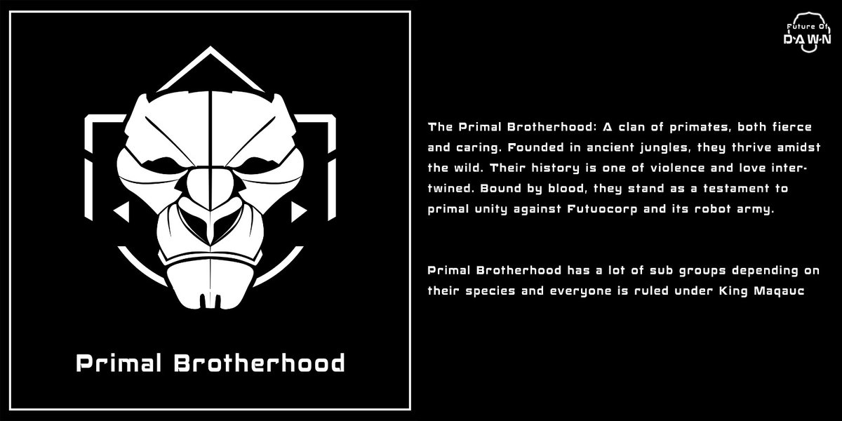 Primal Brotherhood! Get ready for the blast!
