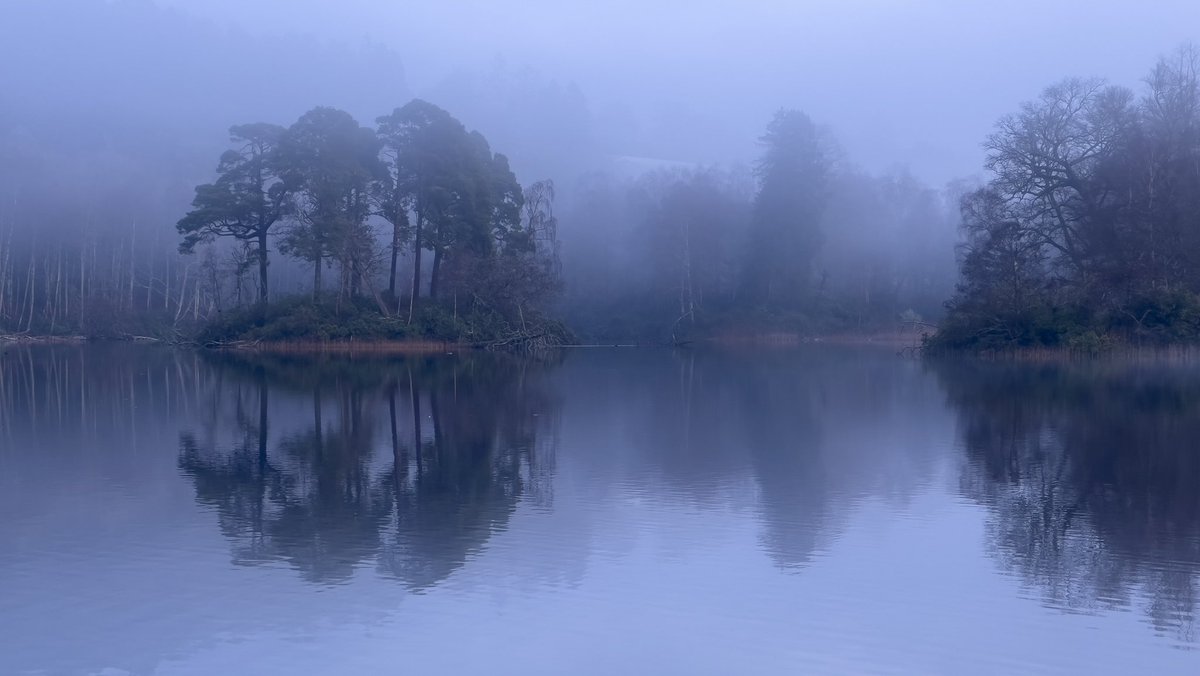 Misty Morning at Loch Monzievaird