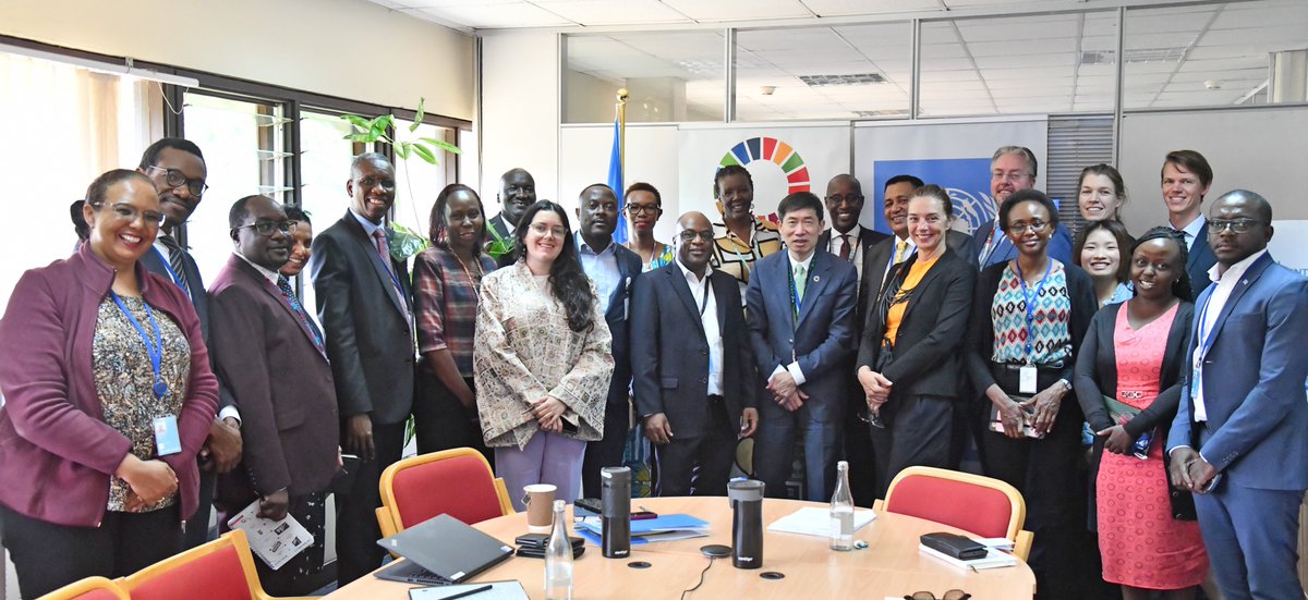 Today's townhall with @UNDPSomalia @UNDP_Sudan, UNDP Resilience Hub, @UNV_ESARO & @UNDPBorderlands was truly inspiring! UNDP's Associate Administrator @HaoliangXu unveiled our development priorities, setting the stage for impactful change. #UNEA6 #ClimateAction #GlobalGoals