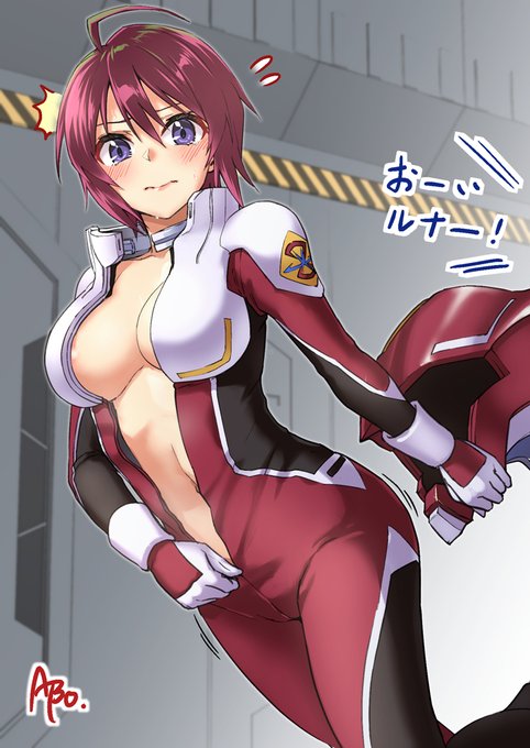 あれ…ルナマリアのパイスーって下に何も着ないんじゃ…?(すっとぼけ 