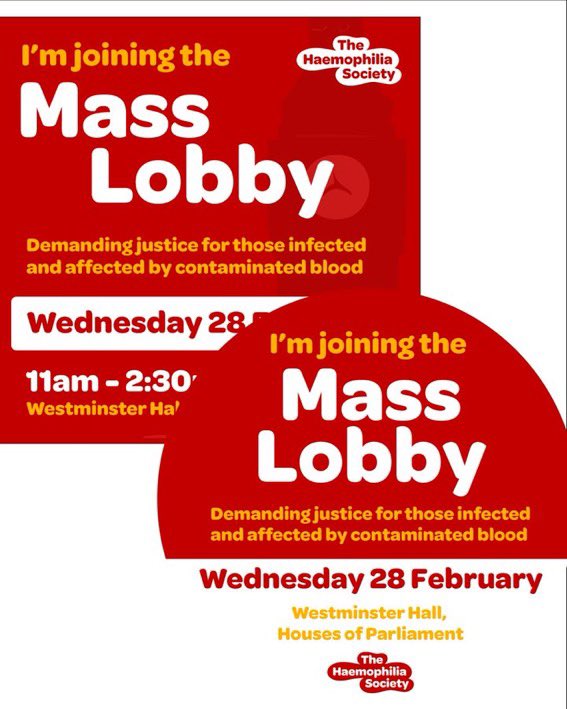 It’s happening today! Government must commit to paying compensation to those infected and affected by contaminated blood and blood products. #Dyingforjustice