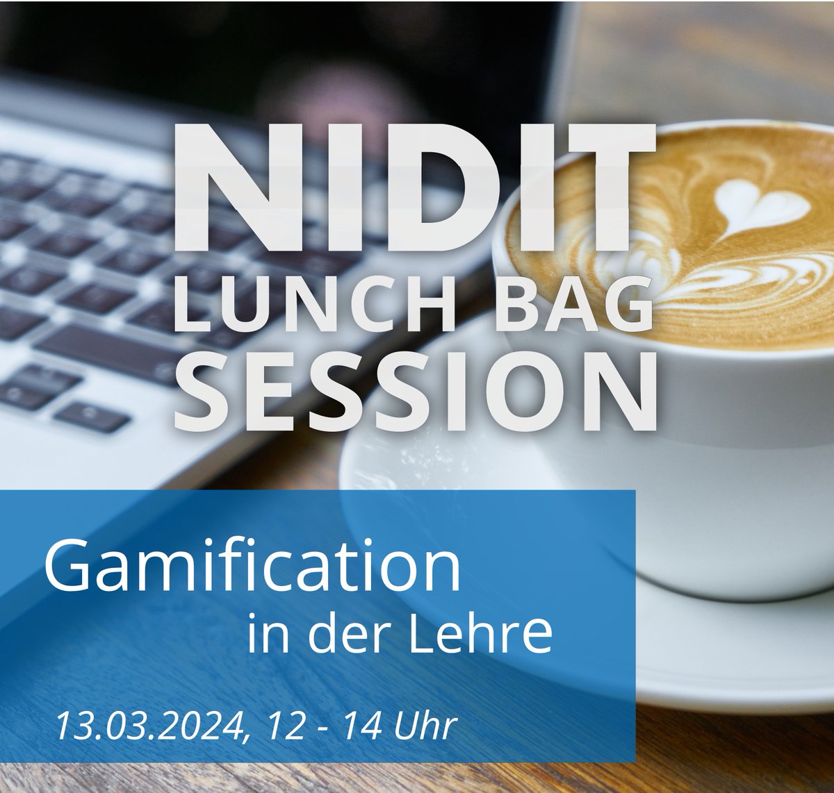We_are_NIDIT's tweet photo. 🤩Der März steht vor der Tür und damit eine neue #LunchBagSession! Am 13.03. gestalten unsere KollegInnen Darya Frantskevich, Augustin Rauch und Ekkehart Breuker von @HessenHub eine Session zum Thema #Gamification für uns.😍
➡️Jetzt anmelden! https://t.co/gAa6XICSNF
#weareNIDIT https://t.co/mWjSxg3EcB