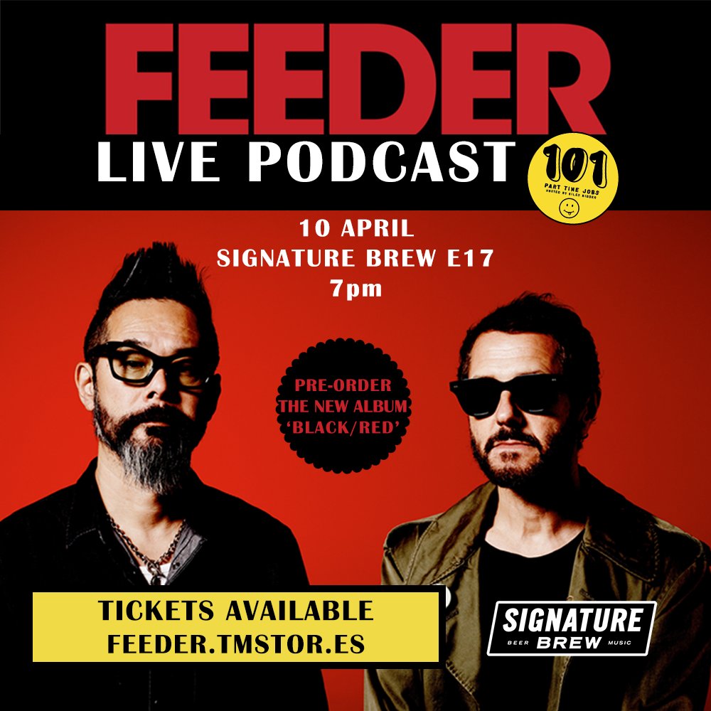 NEW LIVE PODCAST, @FEEDERHQ⚡️ Grant and Taka will join Giles in-conversation at @SignatureBrewBH 10 April, tickets on sale tomorrow 10am ⏰️