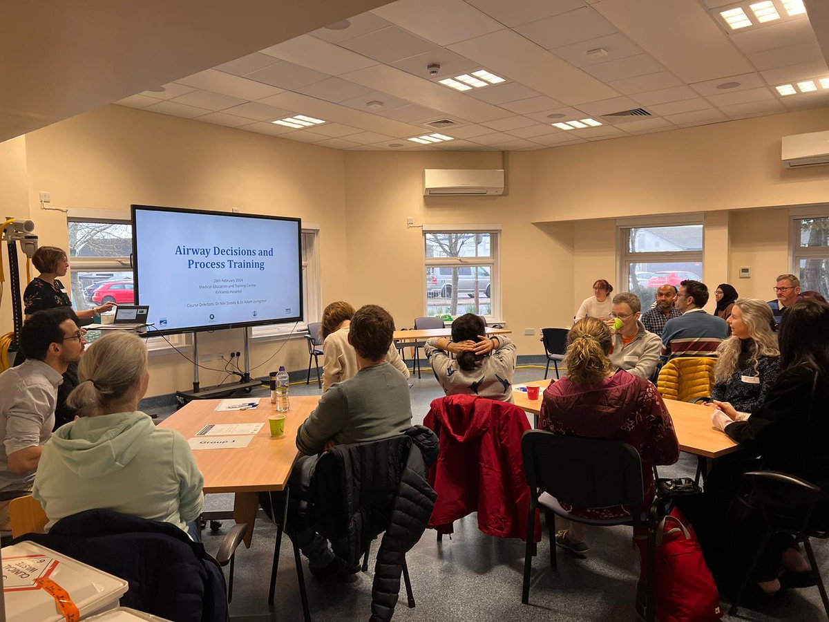 NHSL MedEd (@nhsl_meded) on Twitter photo Looking forward to a great day of interdisciplinary learning about decision-making in difficult airways!
#ADAPT2024 #airwaymanagement #clinicaldecisionmaking <a href="/RCoANews/">Royal College of Anaesthetists</a> <a href="/dasairway/">Difficult Airway Society (DAS)</a> <a href="/ClinicalHF/">CHFG</a> <a href="/niki_d100/">Nicola Doody</a> <a href="/sleepydoc79/">Adam Livingston</a> <a href="/LouiseH27737515/">Louise Hewitt</a> <a href="/TheatresUHW/">Theatres UHW</a> <a href="/uhmtheatres/">UHM THEATRE&RECOVERY</a> <a href="/paton_catie/">Catie paton</a> <a href="/cazm169/">Caroline Martin</a> Looking forward to a great day of interdisciplinary learning about decision-making in difficult airways!
#ADAPT2024 #airwaymanagement #clinicaldecisionmaking <a href="/RCoANews/">Royal College of Anaesthetists</a> <a href="/dasairway/">Difficult Airway Society (DAS)</a> <a href="/ClinicalHF/">CHFG</a> <a href="/niki_d100/">Nicola Doody</a> <a href="/sleepydoc79/">Adam Livingston</a> <a href="/LouiseH27737515/">Louise Hewitt</a> <a href="/TheatresUHW/">Theatres UHW</a> <a href="/uhmtheatres/">UHM THEATRE&RECOVERY</a> <a href="/paton_catie/">Catie paton</a> <a href="/cazm169/">Caroline Martin</a>