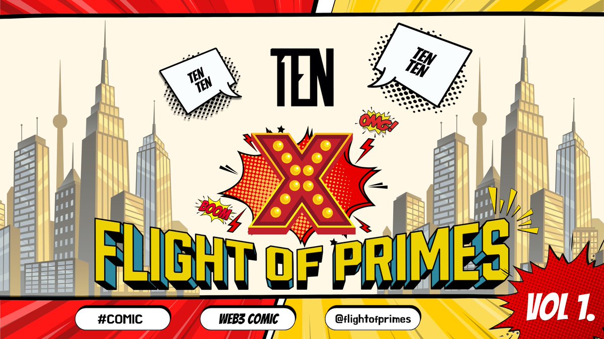 TheEarlyNFT's tweet photo. We are thrilled to announce our long-term support for @flightofprimes 🤝

A comic hero NFT brand launching with a screenplay and go-to-market strategy to bring the digital universe to the physical realm. 

For more info check their recent tweet: https://t.co/OUVJy5qH3O https://t.co/u3Sz5qwwb1