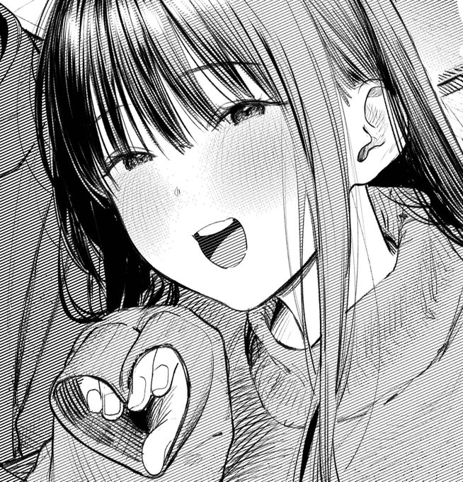 今回は読者コーナー【かいらくどん】のイラストも描かせていただきました。かわいく描けてよかったです。 