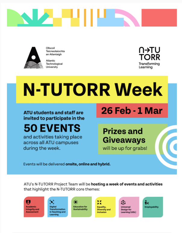 ATU_GalwayCity's tweet image. 🥳 Check out all the fabulous events happening over the coming days! 👉 atu.ie/event/n-tutorr…

#ATU #NTUTORRWeek