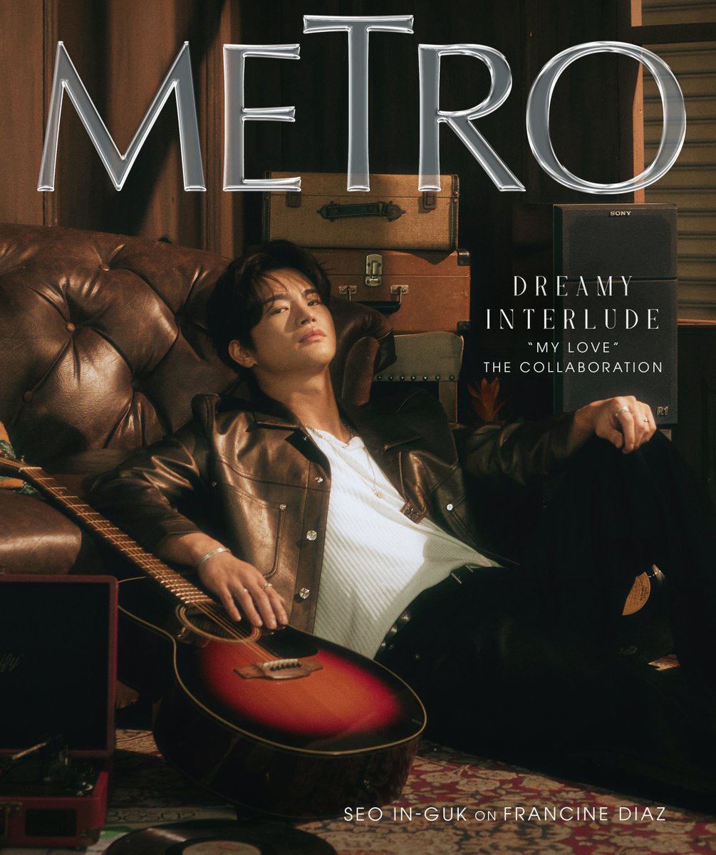 #SeoInGuk realized the significance of genuine connections in the creative process, attributing it to the positive energy Francine brought to the studio “She always met me, welcomed me with this bright energy. That made me feel really great” #MetroLovesSeoInGukxFrancine