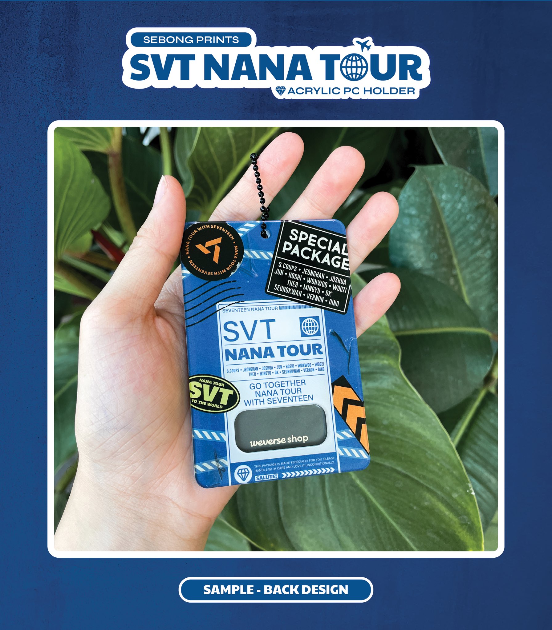 Sebong Prints | Feb Market 🛒✨ в X: „[SAMPLE] SVT NANA TOUR