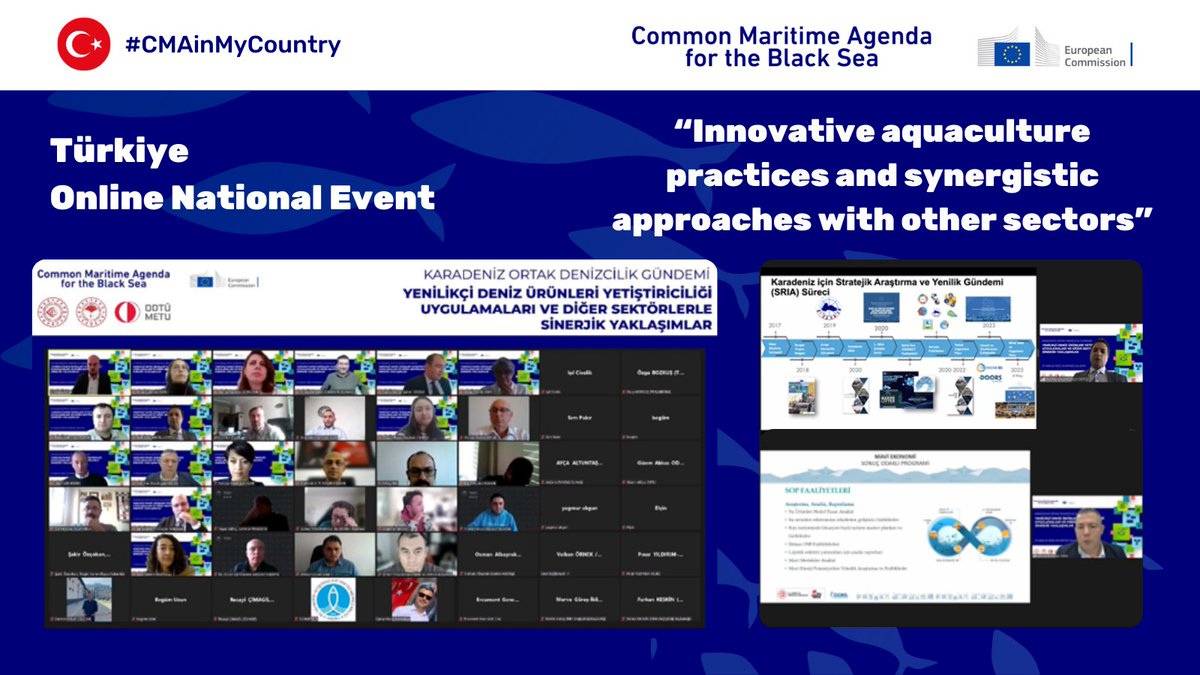 Learn more about Türkiye's National #InnovativeAquaculture Event!🔎Dive deep into #aquaculture, #ClimateChange, and more with 70+ stakeholders from across maritime sectors! 🔗Read here: bit.ly/49vBFtA