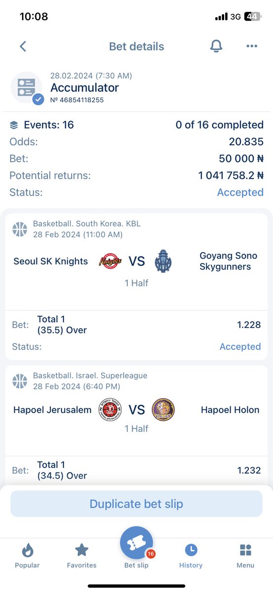 Mrdavidsontips's tweet image. Bet of the Day@1xBet_Eng 💥💥 
Basketball 🏀🏀🏀🏀

21 Odds 👉 DMVA6

Don&apos;t have 1xbet account? 
Register 👉 bit.ly/3HKzM0A
Use promo code 👉 MRPETERSONZ