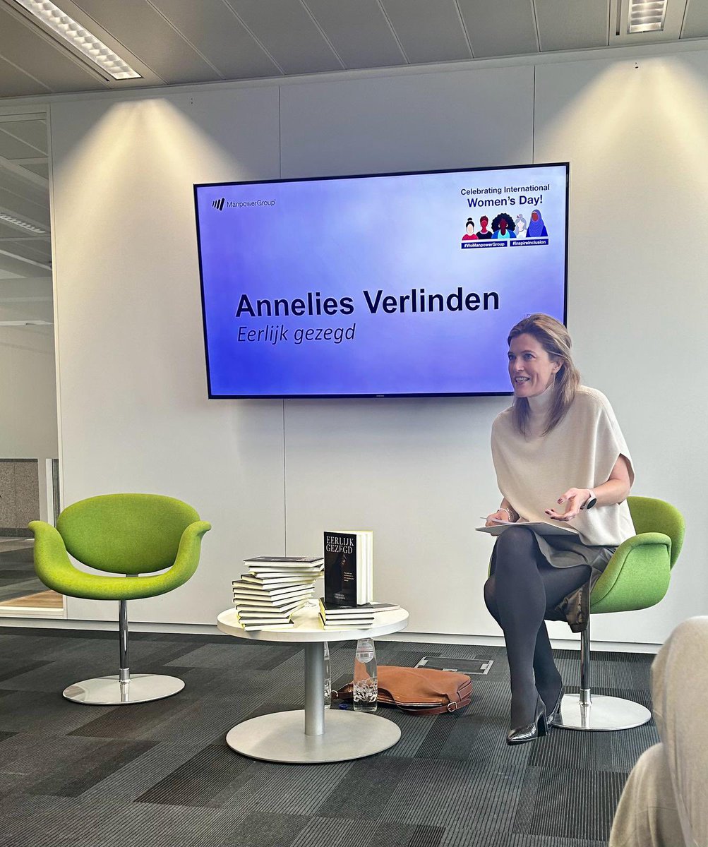 ‘Heel veel mensen tonen #leiderschap in kleine gebaren in het dagelijkse leven’ <a href="/AnneliesVl/">Annelies Verlinden</a>  keynote bij <a href="/ManpowerGroupBE/">ManpowerGroupBelgium</a> #eerlijkgezegd #leadership