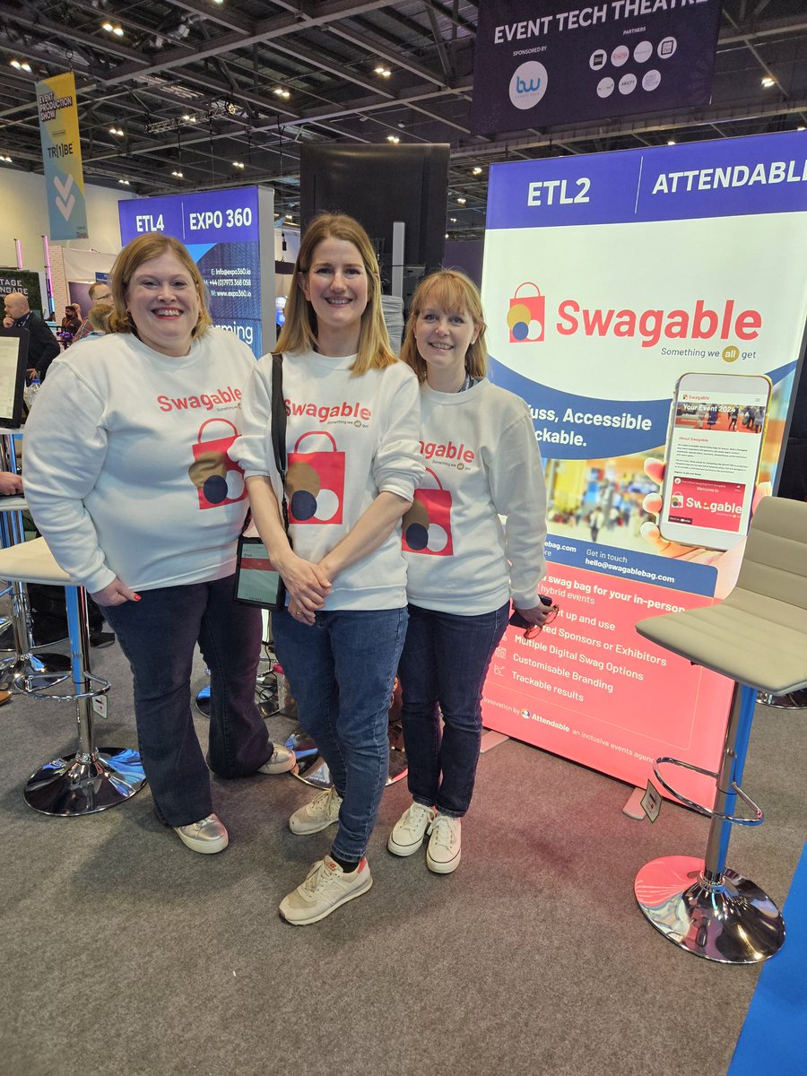 We are at Confex!   

Come and say hello at stand ETL2 to talk all things Swagable.