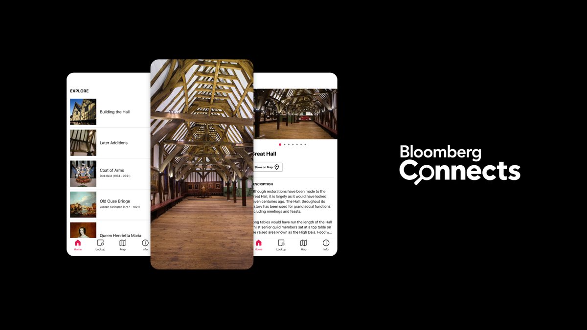Something cool and very 21st century is coming to our ancient Hall! We are launching a digital museum guide with the marvellous people @bbgconnects. You'll be able to get amazing Hall facts on your mobile device and amaze all your friends with your knowledge when you visit. 1/2