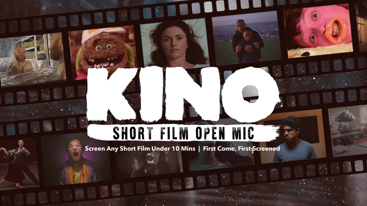 Our next Kino Short Film Open Mic event will be on Sunday, March 24th! Registration is already full, but you can sign up to the waitlist at kinoshortfilm.com/short-film-ope… Get tickets: bit.ly/KSFOM_March2024