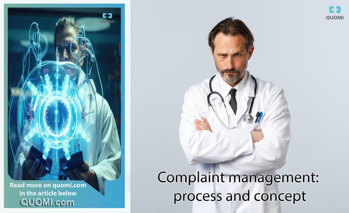 We want to highlight the process and concept of complaint management in nursing management, from the definition to the goals to specific tools.
quomi.com/healthcare/com…
#quomihealthcare #quomi #healthcare #nurses #PatientCare #PatientExperience #complaintmanagement #nursepatient