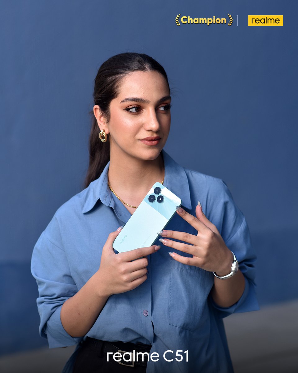 Get more done with faster charging, bigger battery, and superior performance!

#SuperVOOCCharge #MassiveBattery #realmeC51 #realme