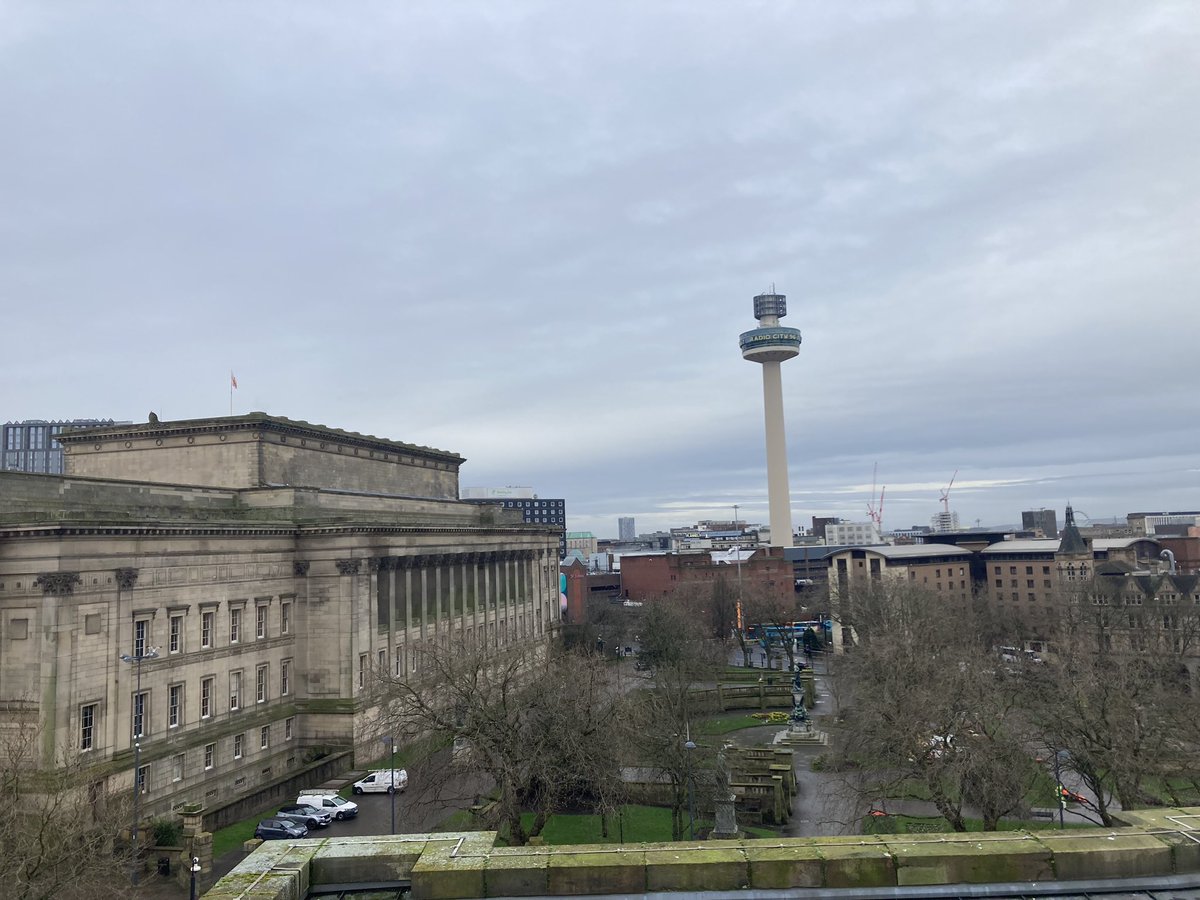 Mersey_Learn's tweet image. Wonderful view from @Lpoolcentlib as one of the @UnisonMtBranch attends the @TUCNorthWest  Union Learning Rep meeting.