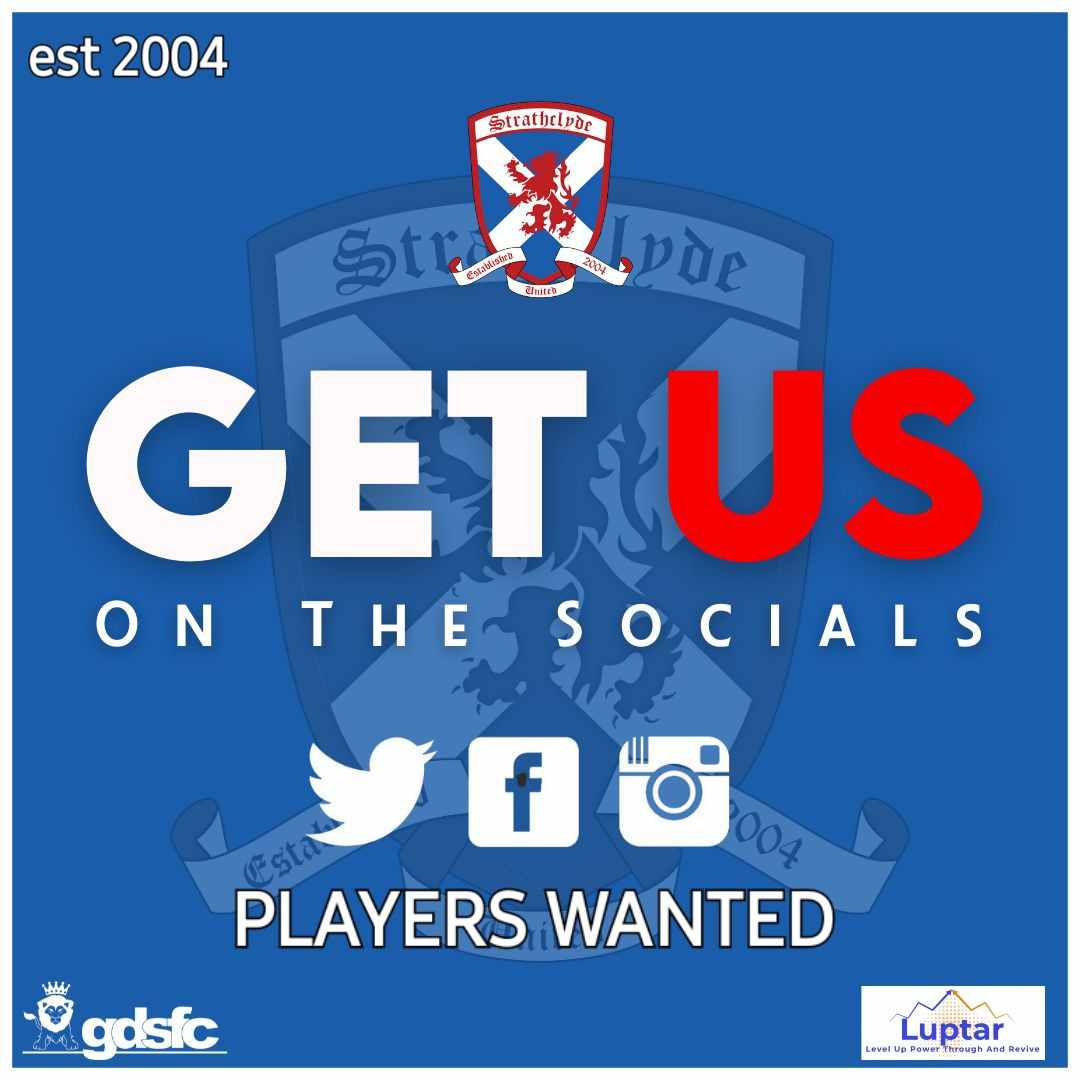 StrathclydeUtd's tweet photo. Head over to Facebook for us Fundraising happening today 😀 https://t.co/fwklNuDC9L