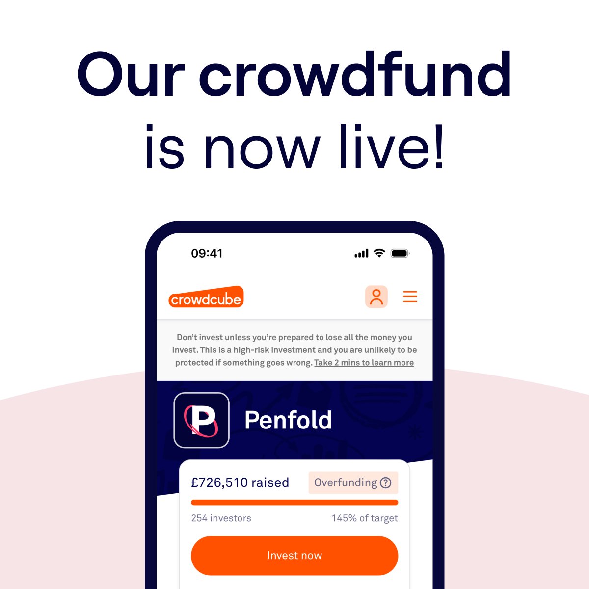 🚀 Our <a href="/Crowdcube/">Crowdcube</a> crowdfund is NOW OPEN! 🌟 Already overfunding with £700K+ raised. Join our pension revolution: crowdcube.com/companies/penf… Don’t invest unless you’re prepared to lose all the money you invest. This is a high risk investment. #crowdfunding