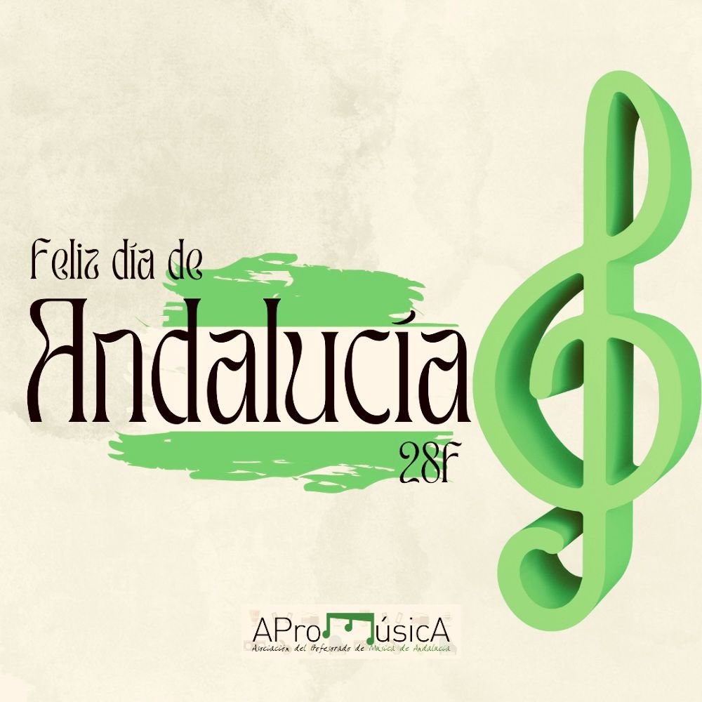 ¡Feliz día de Andalucía! 💚 Hoy es un día para celebrar y dar visibilidad a nuestro patrimonio artístico y musical 🎶 🇳🇬 pero también para seguir reivindicando a @EducaAnd una #edmusical de calidad en todas las etapas educativas 💪🏻🎵 #EducaConMúsica #díadeandalucía