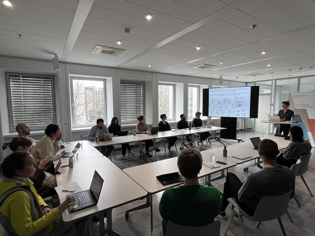 DND_JWI's tweet photo. It’s was a pleasure to have Katrin Herms as a fellow @DND_JWI - Katrin is working on the role of intermediaries in platform quote trees and presented her new results in her Fellow Talk at @JWI_Berlin. We look forward to continued collaboration 👩‍💻🧑‍💻👨‍💻 https://t.co/UGXNkLU93N