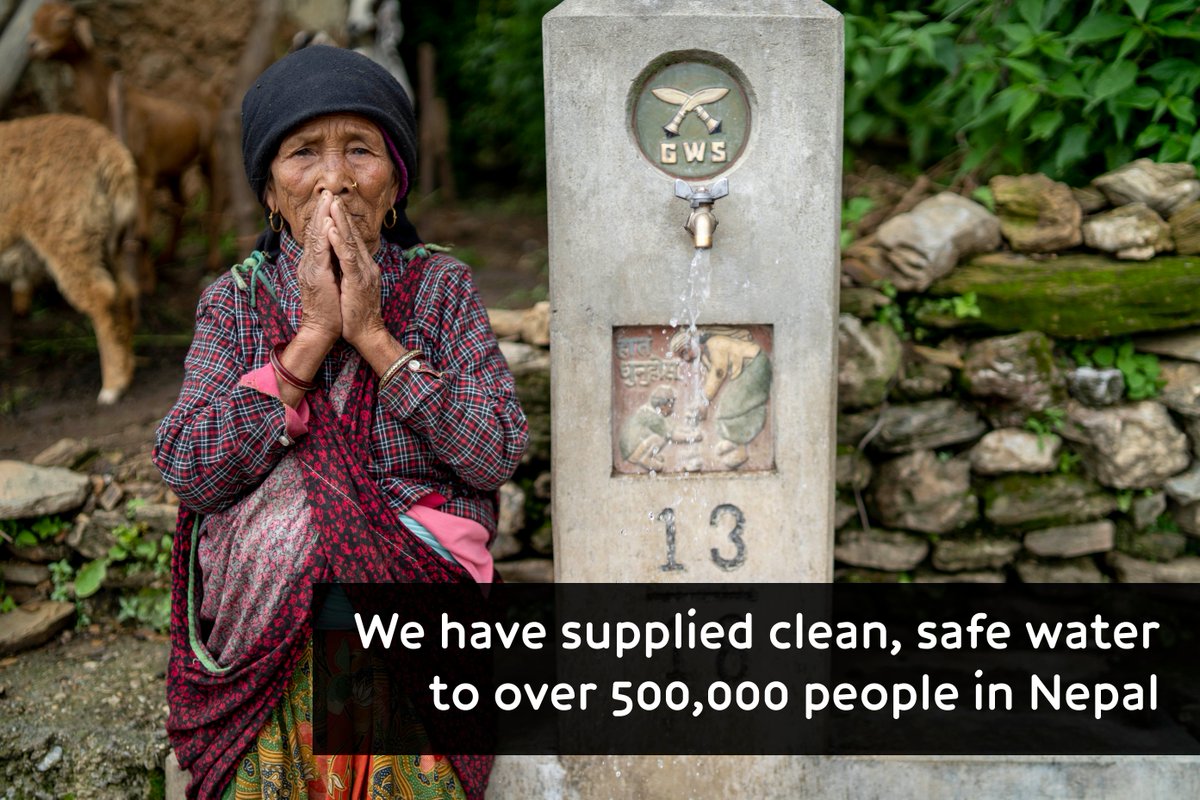 Thanks to our supporters, we have been able to bring clean, safe water to over 500,000 people in Nepal.