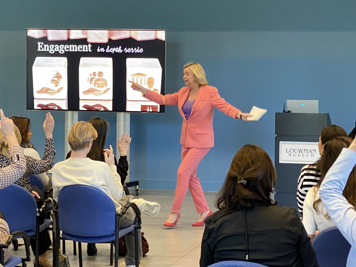 Ik was een dansende dagvoorzitter.