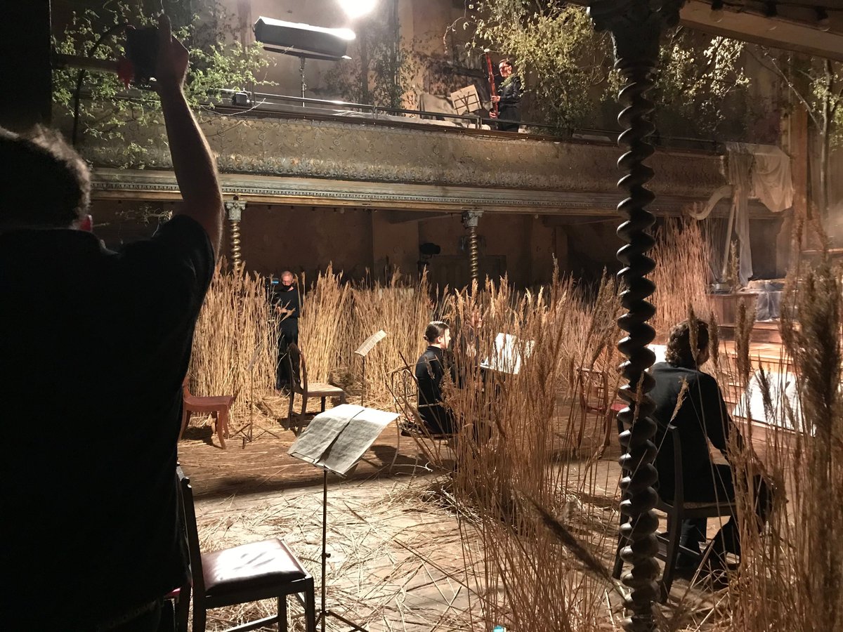 "Marvellously atmospheric" - the <a href="/FinancialTimes/">Financial Times</a> on OperaGlass Works' last production, The Turn of the Screw, filmed in <a href="/WiltonMusicHall/">Wilton's Music Hall</a>.