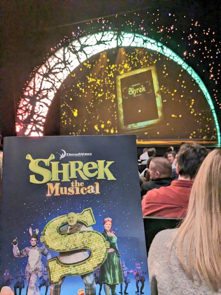 Keeley_Rodgers's tweet photo. My face is still aching after laughing and smiling so much seeing @ShrekMusicalUK @MKTheatre last night! https://t.co/aECfqfboOy