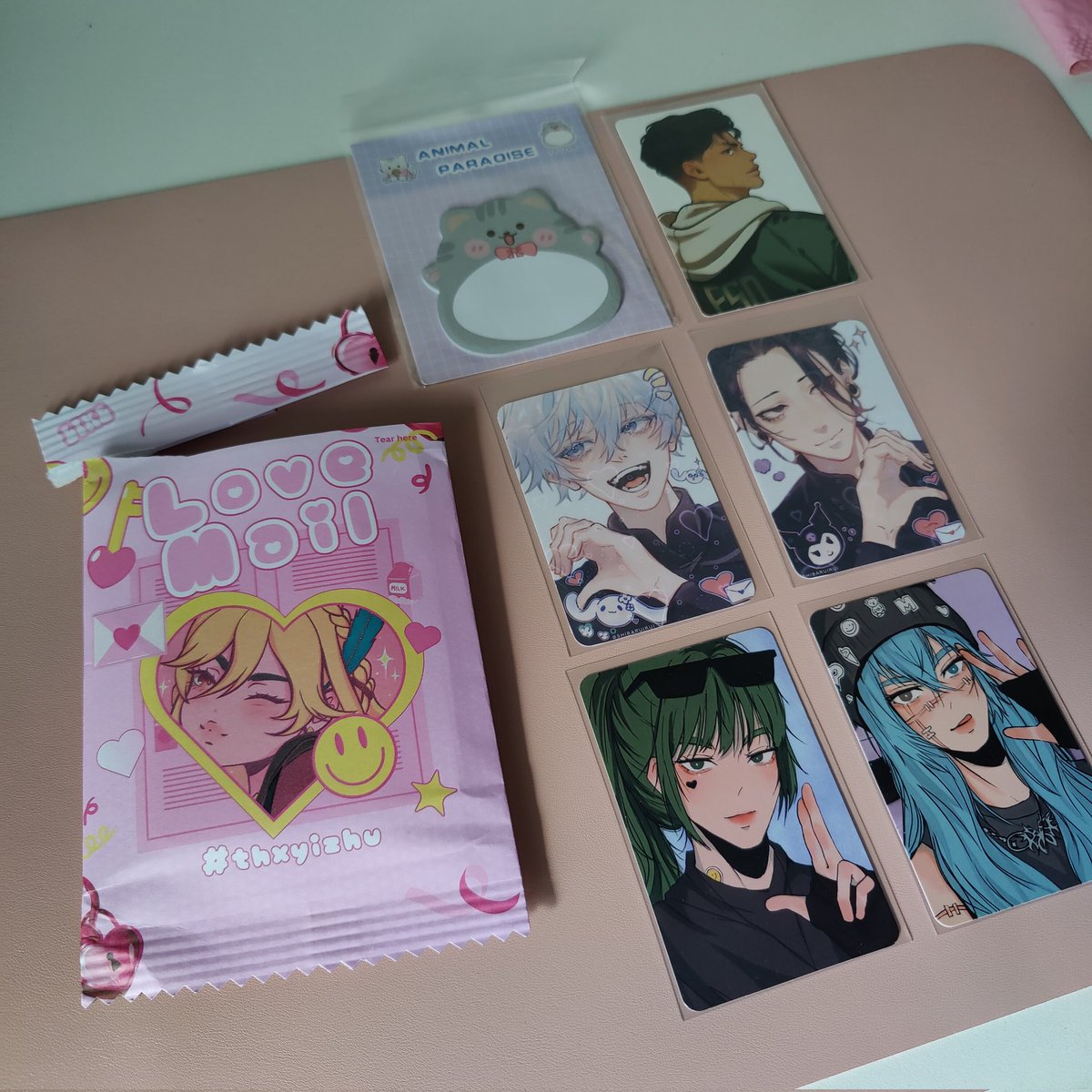 briecently's tweet photo. ๐ โ to. #brieceived fr. #thxyizhu
โฐ pretty free claims are home! thank you po @yizhushi^^
โก happy mail arrived to me safely and in good condi, tysm for the secured packaging and for the cute freebie, I LOVE UR PACKAGING SM PO, ang creative!?@?@?!?!?! >< https://t.co/7GG3wahMCa