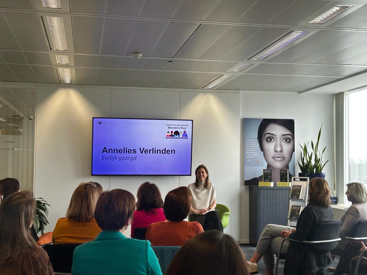 ‘Spreken over vrouwelijk leiderschap mag geen gender issue zijn. Het is een leiderschapsstijl die samen gaat met verbinding, authenticiteit, openheid en kwetsbaarheid’ <a href="/AnneliesVl/">Annelies Verlinden</a> - keynote bij <a href="/ManpowerGroupBE/">ManpowerGroupBelgium</a> #IWD2024  #leadership #manpowergroup