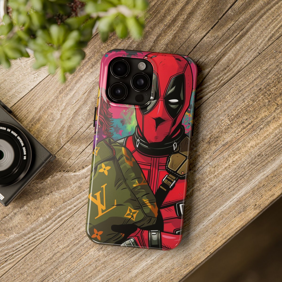 corattire39372's tweet photo. Break the fourth wall everywhere you go with our 'Wade' iPhone Case! 🔥 Perfect for iPhone 15 to 11 and Samsung S23 Ultra to S21. Embrace the chaos in style with Deadpool! #DeadpoolStyle #MarvelHero ➡️ https://t.co/cX6VLQlplU https://t.co/gEmmL9qB7n